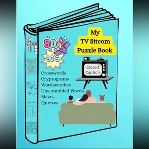 TV Sitcom Puzzle Book